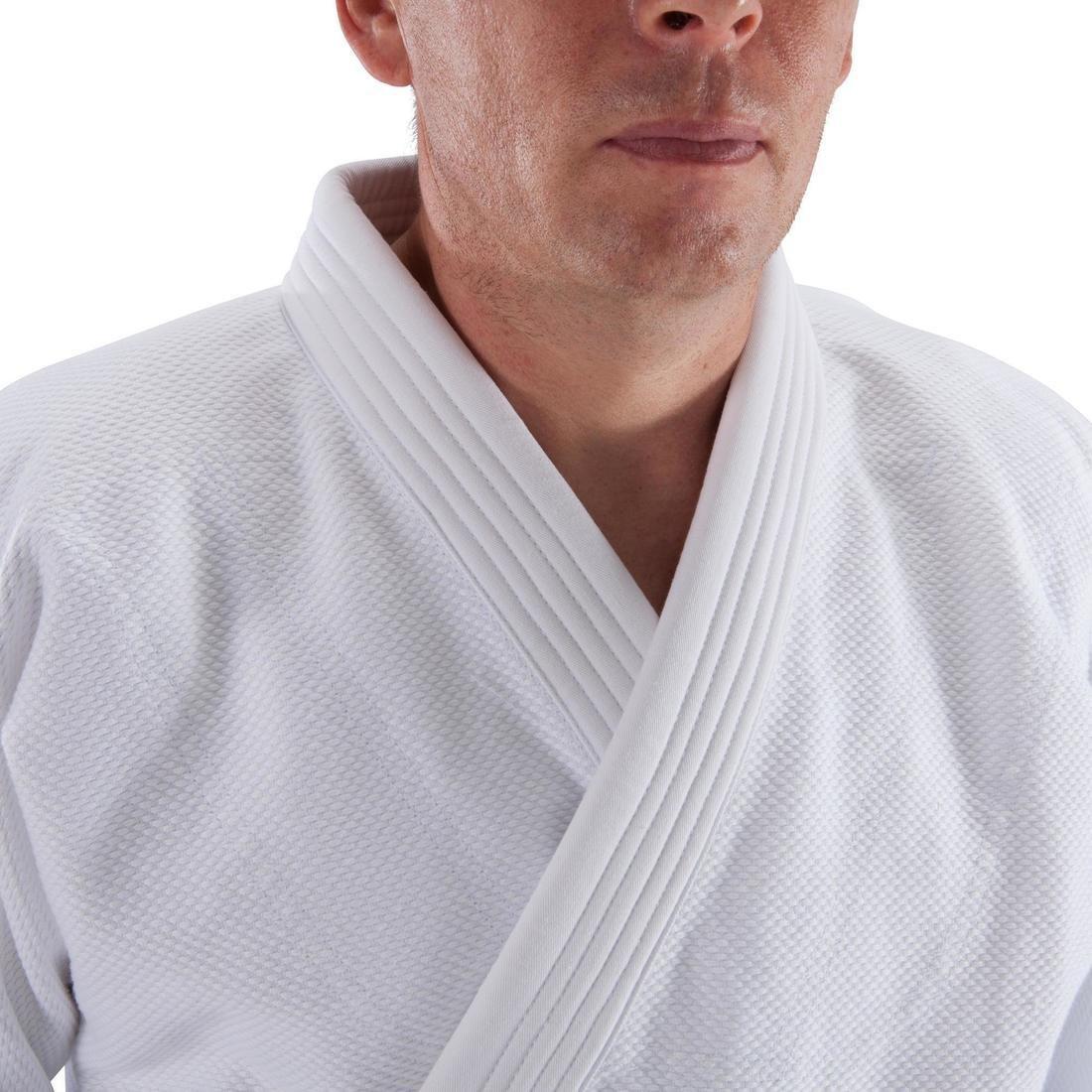 Adult Judo Aikido Uniform - 500, White, No Color, large image number 5