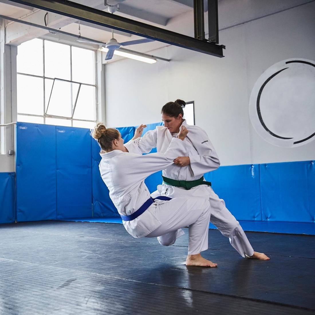 Adult Judo Aikido Uniform - 500, White, No Color, large image number 14