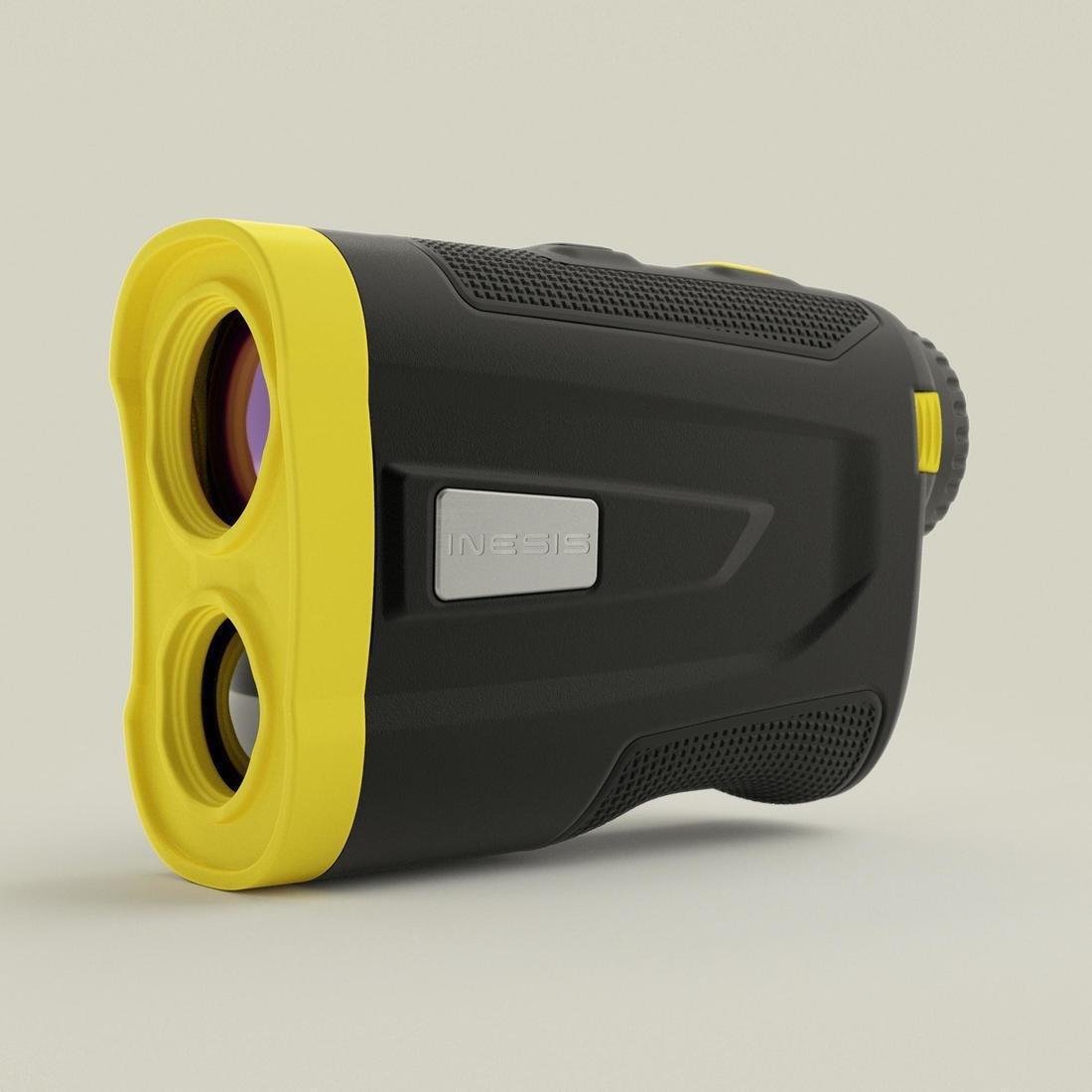 FLUO NEON YELLOW GOLF LASER RANGEFINDER - INESIS 900 YELLOW/BLACK, No Color, large image number 1