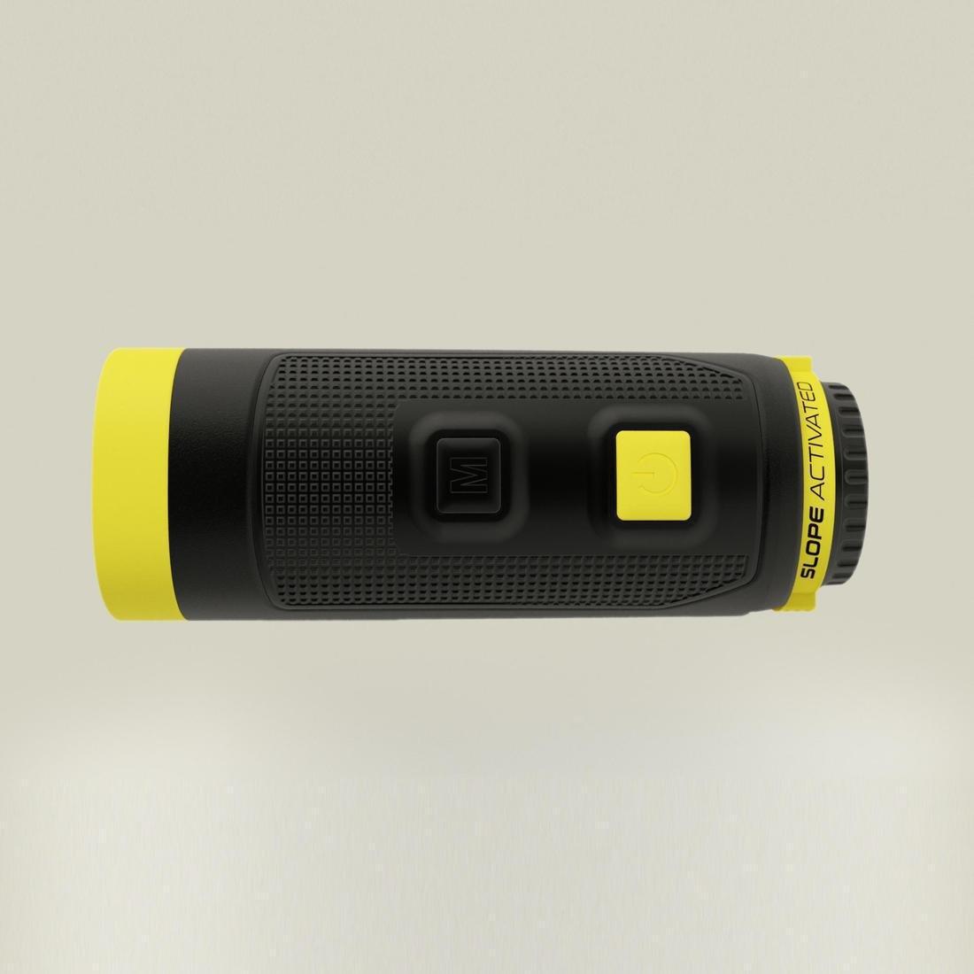 FLUO NEON YELLOW GOLF LASER RANGEFINDER - INESIS 900 YELLOW/BLACK, No Color, large image number 5