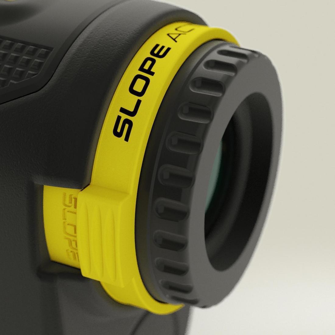 FLUO NEON YELLOW GOLF LASER RANGEFINDER - INESIS 900 YELLOW/BLACK, No Color, large image number 10