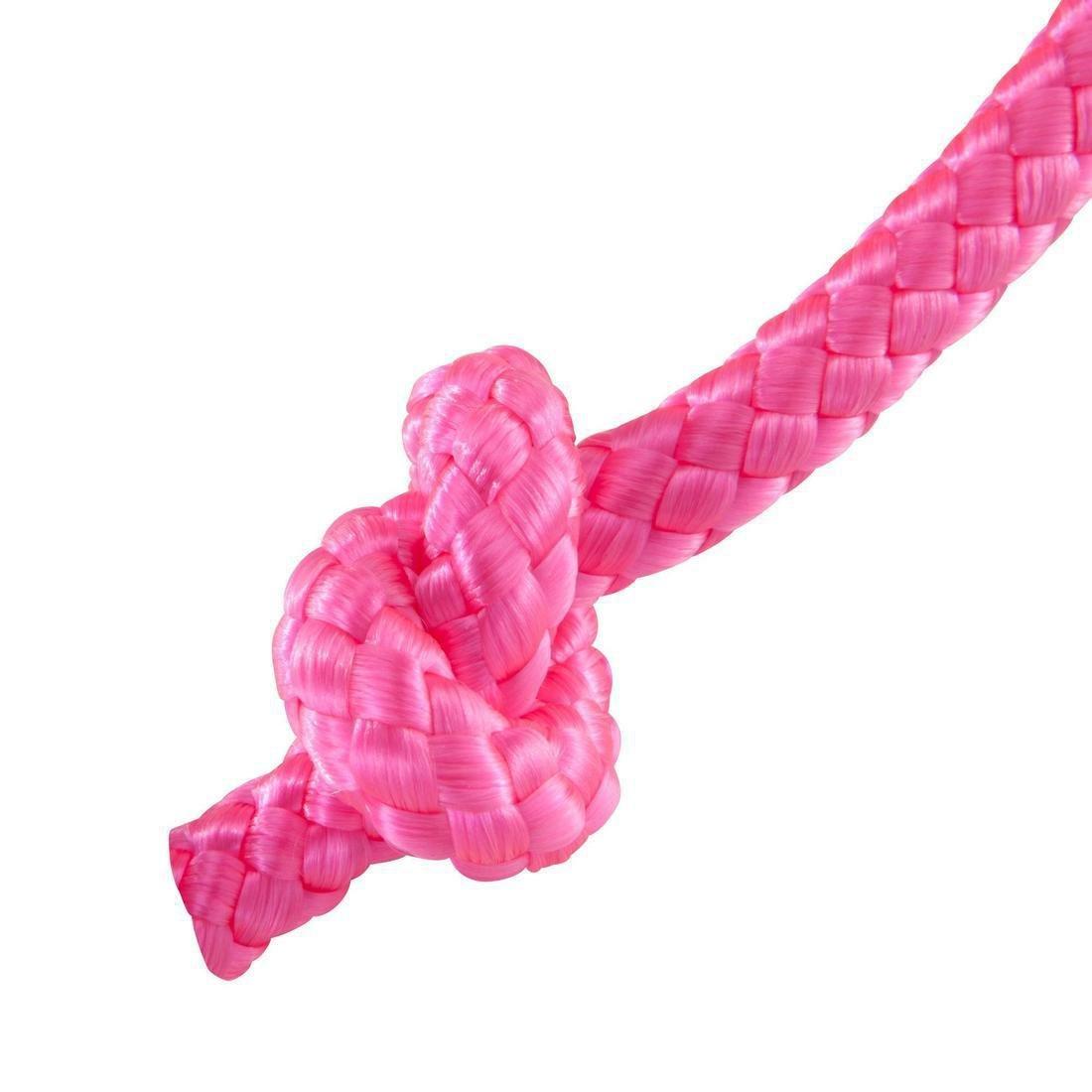 Rhythmic Gymnastics (RG) Rope, Fluo Coral Pink, No Color, large image number 6