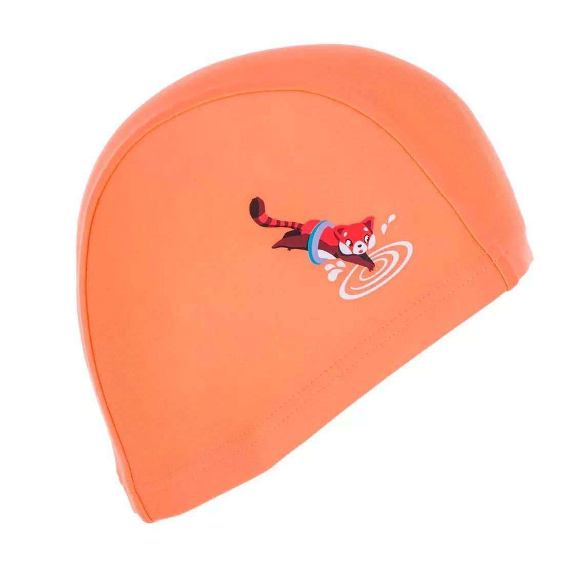 Mesh Print Swim Cap, Astro, Black, No Color, large image number 12