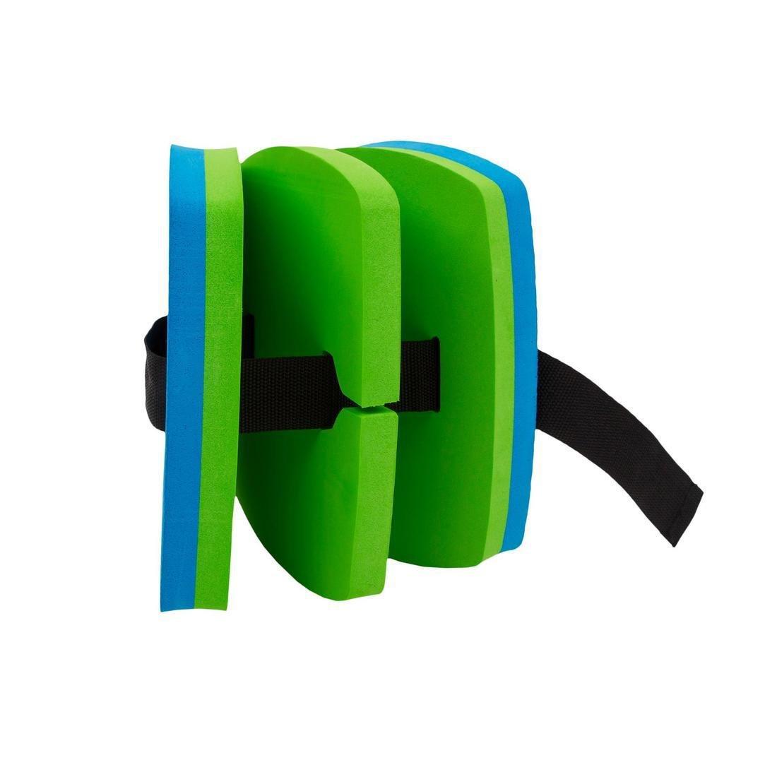 Blue green Swimming belt 30, with removable float, Cyan, No Color, large image number 2