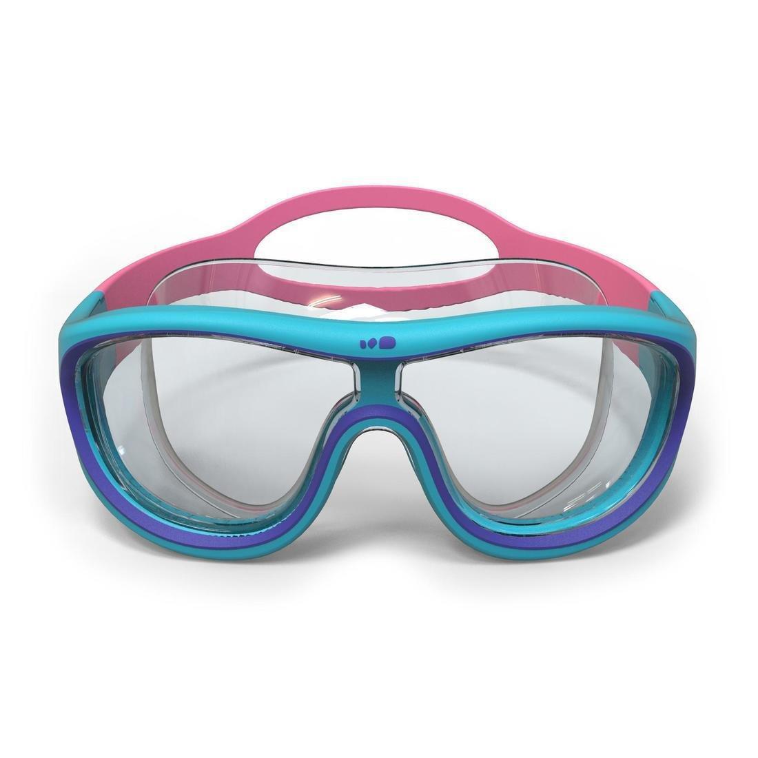 NABAIJI - Swimming Pool Mask Swimdow Clear Lenses, Aquamarine