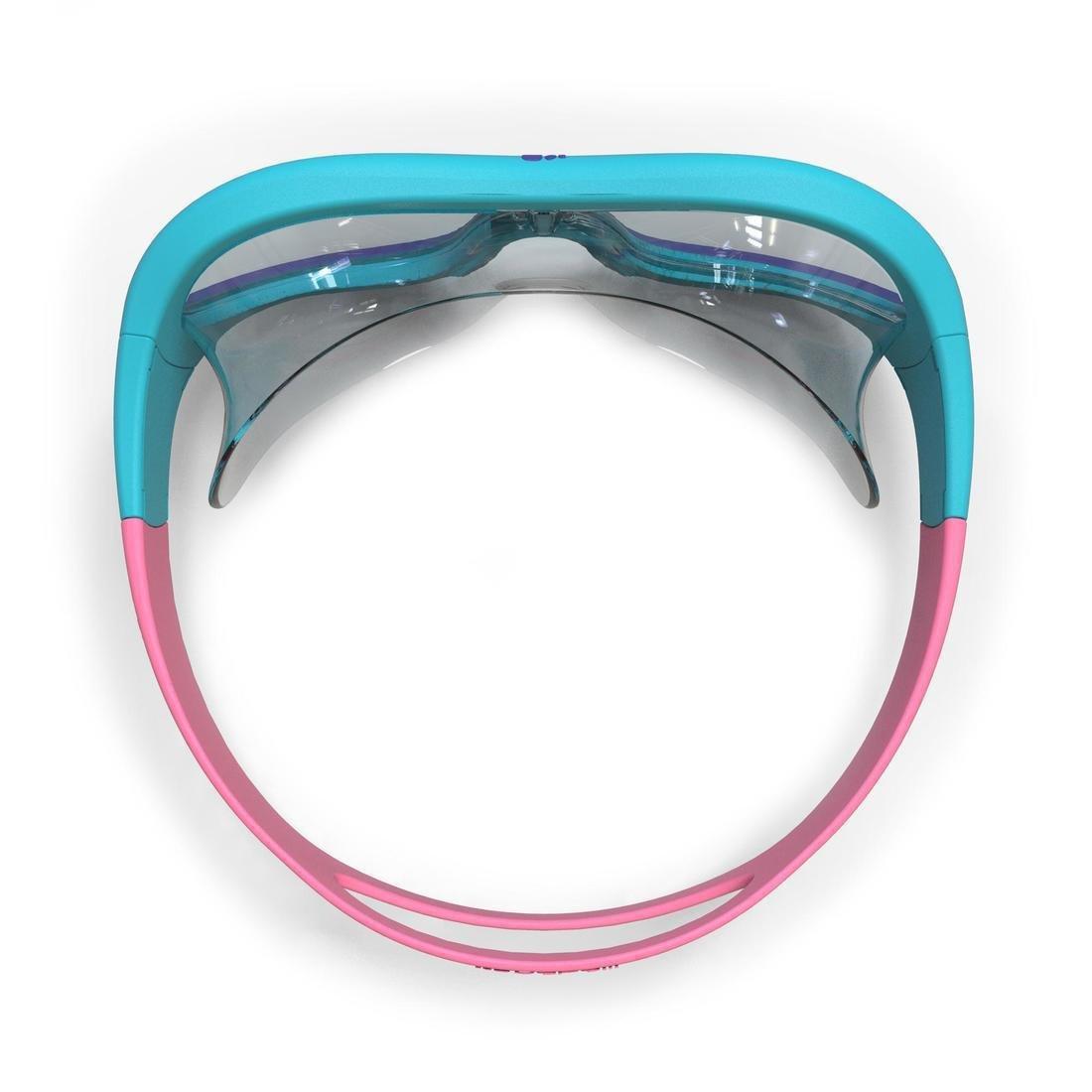 NABAIJI - Swimming Pool Mask Swimdow Clear Lenses, Aquamarine