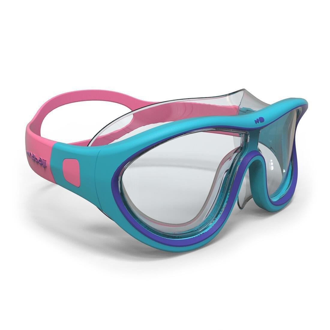 NABAIJI - Swimming Pool Mask Swimdow Clear Lenses, Aquamarine