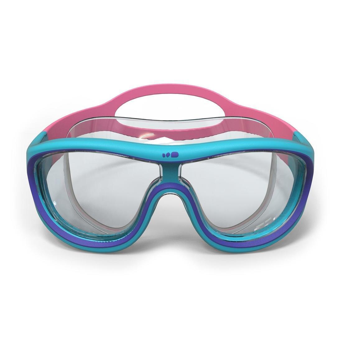 Swimming Pool Mask Swimdow  Clear Lenses, Deep Cyan, No Color, large image number 10