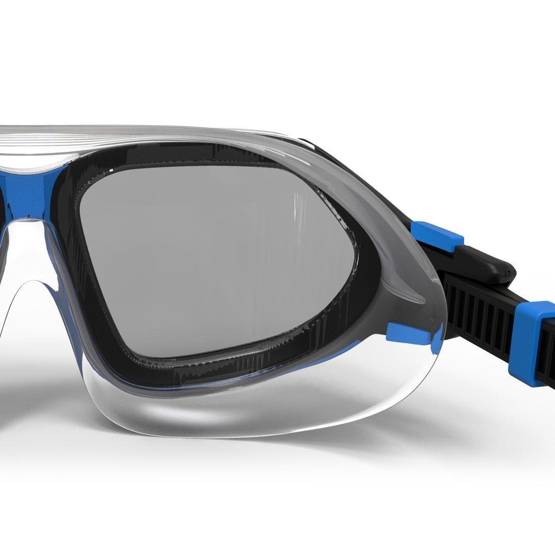 Swimming Pool Mask Active Smoked Lenses, Navy, No Color, large image number 10