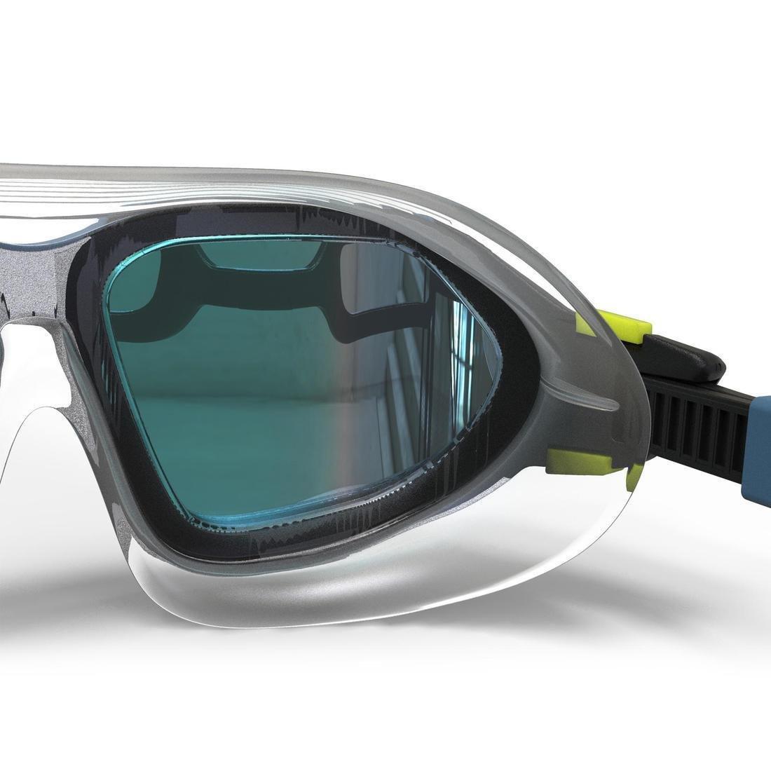 Swimming Pool Mask Active Smoked Lenses, Navy, No Color, large image number 14