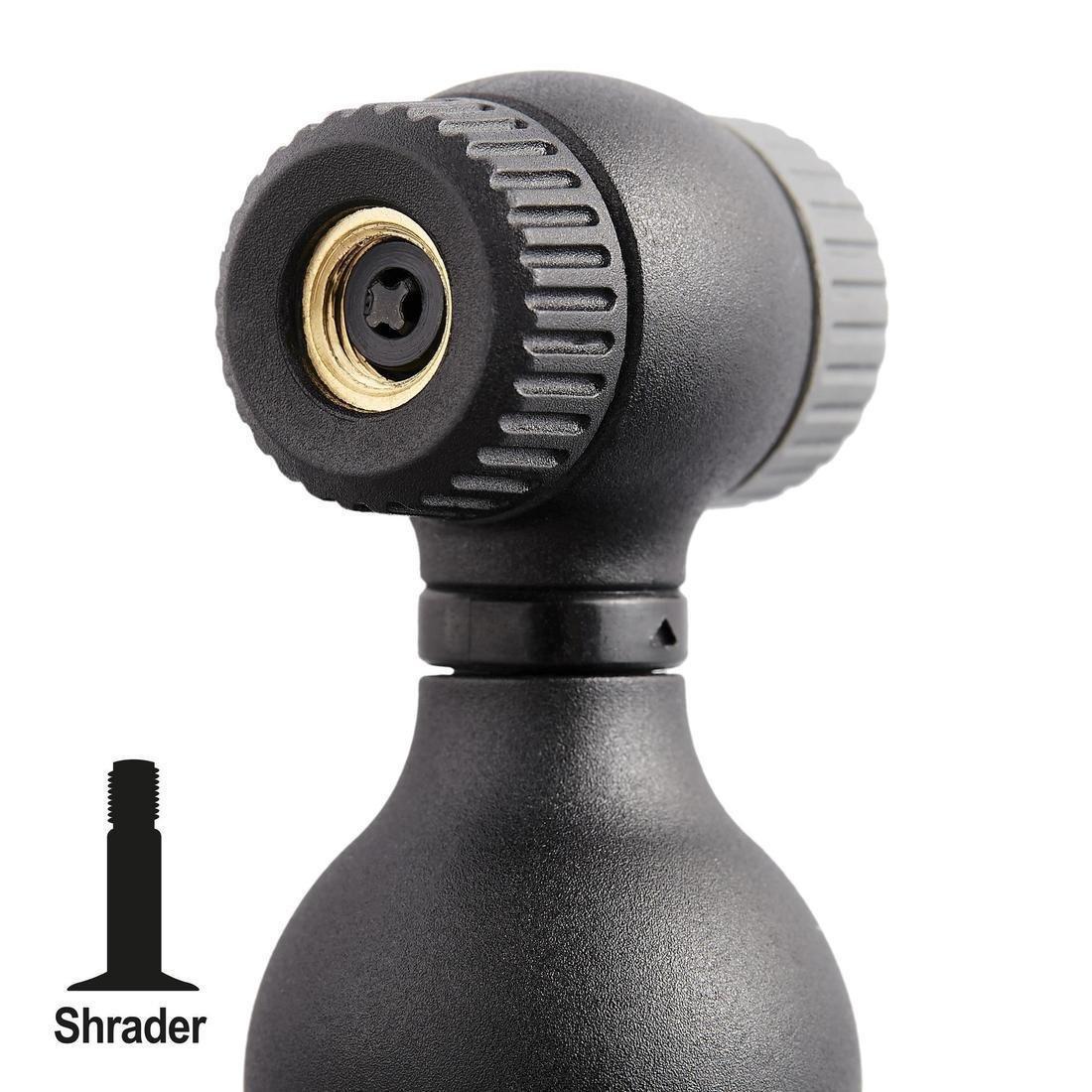 Hybrid Bike Hand Pump, Black, No Color, large image number 2