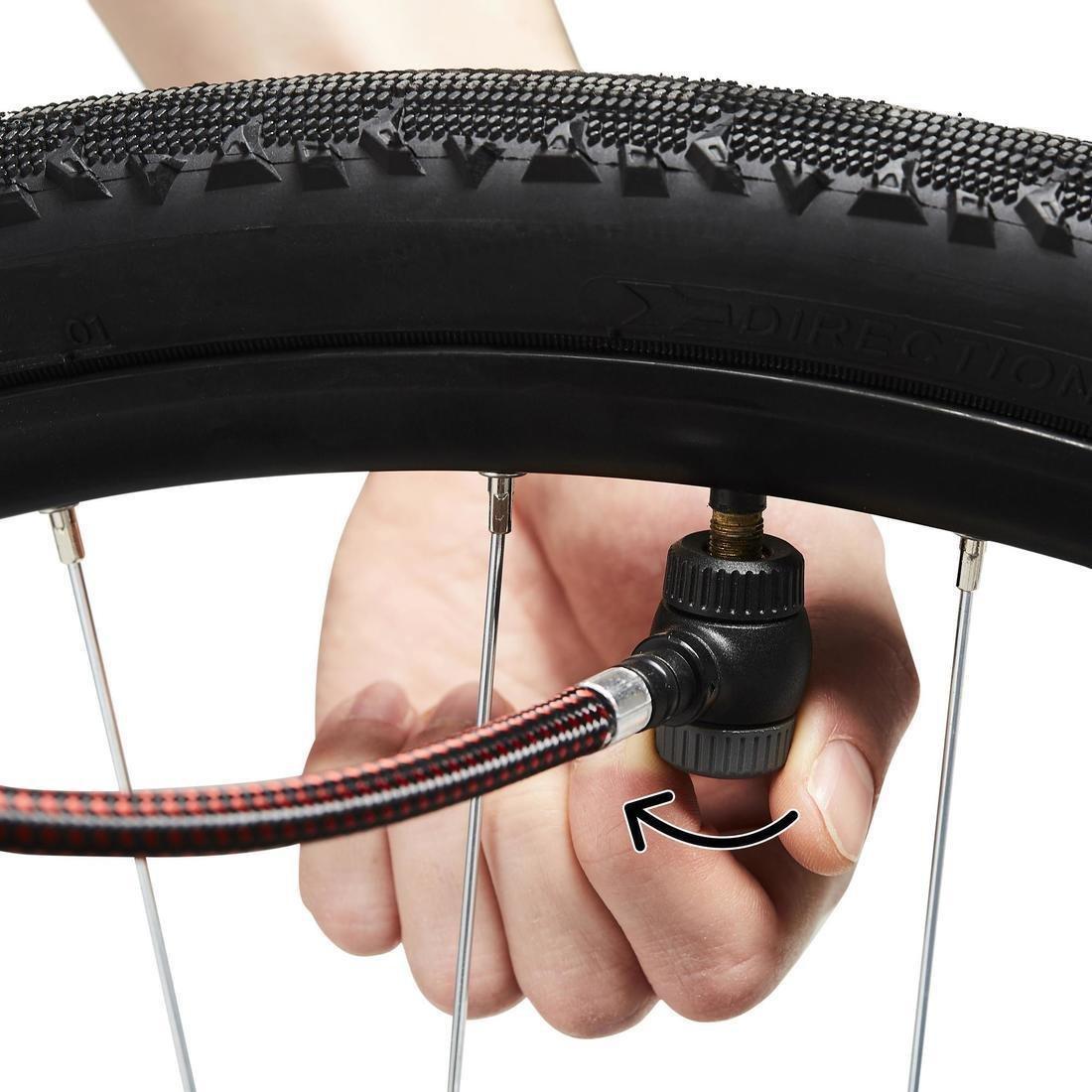 Hybrid Bike Hand Pump, Black, No Color, large image number 5