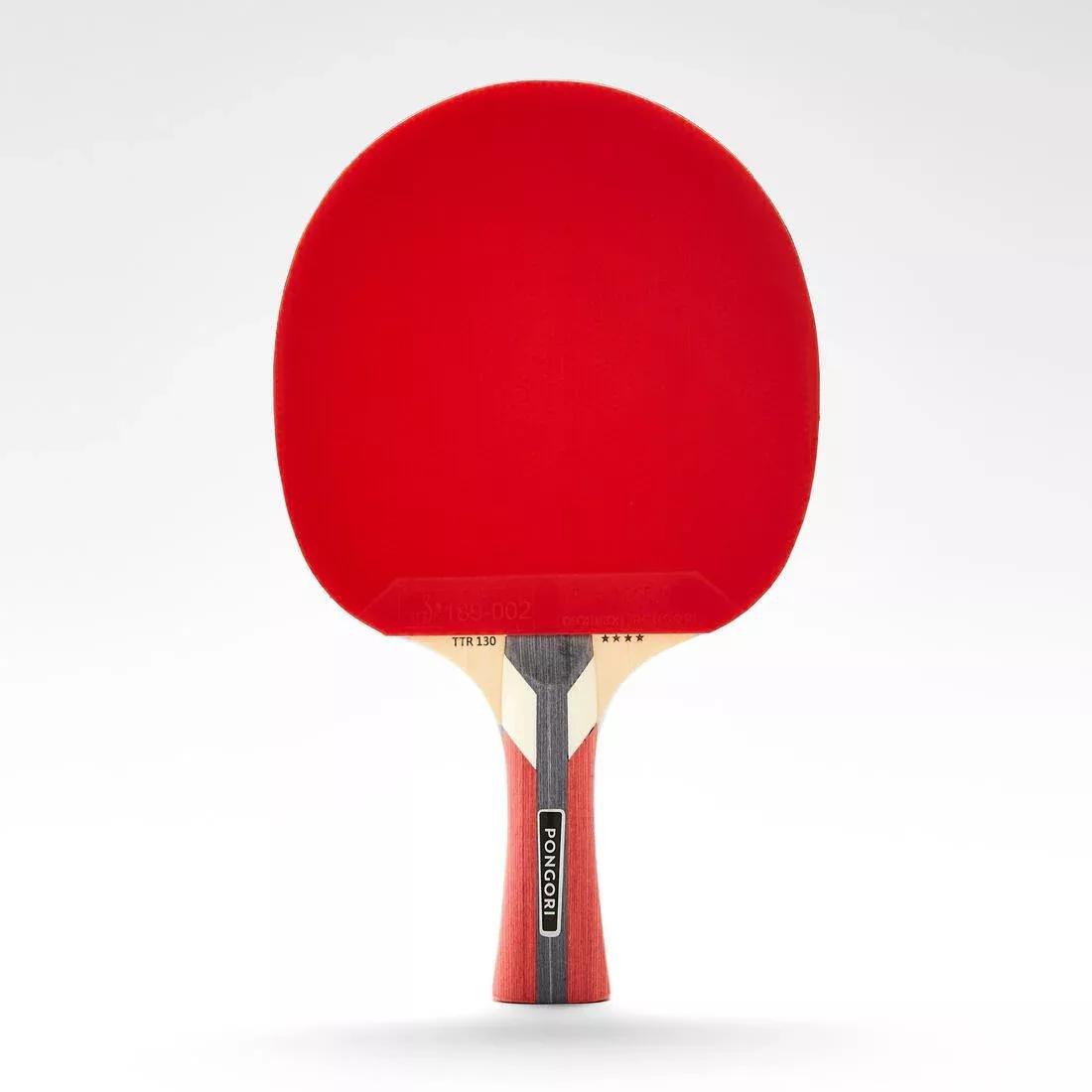 TTR 130 4* Spin Club and School Table Tennis Bat, Black, 5401_000, medium