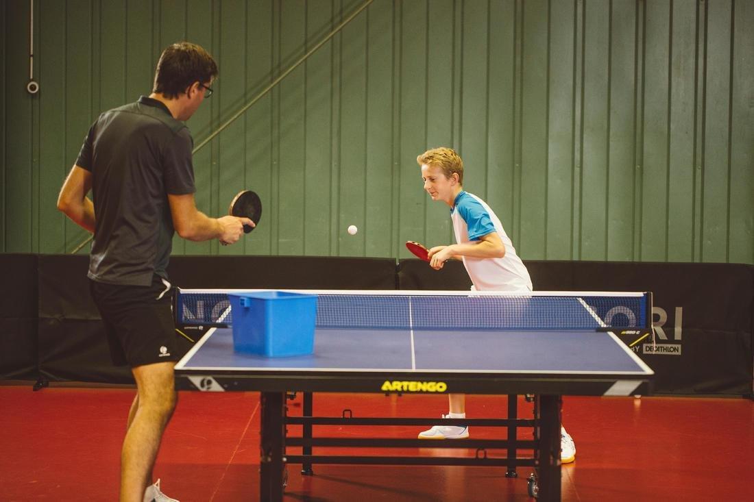 TTR 130 4* Spin Club and School Table Tennis Bat, Black, No Color, large image number 10