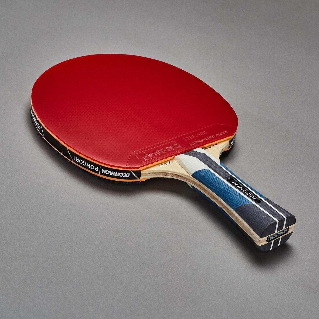 TTR 500 5* Allround Club Table Tennis Bat, Black, No Color, large image number 1