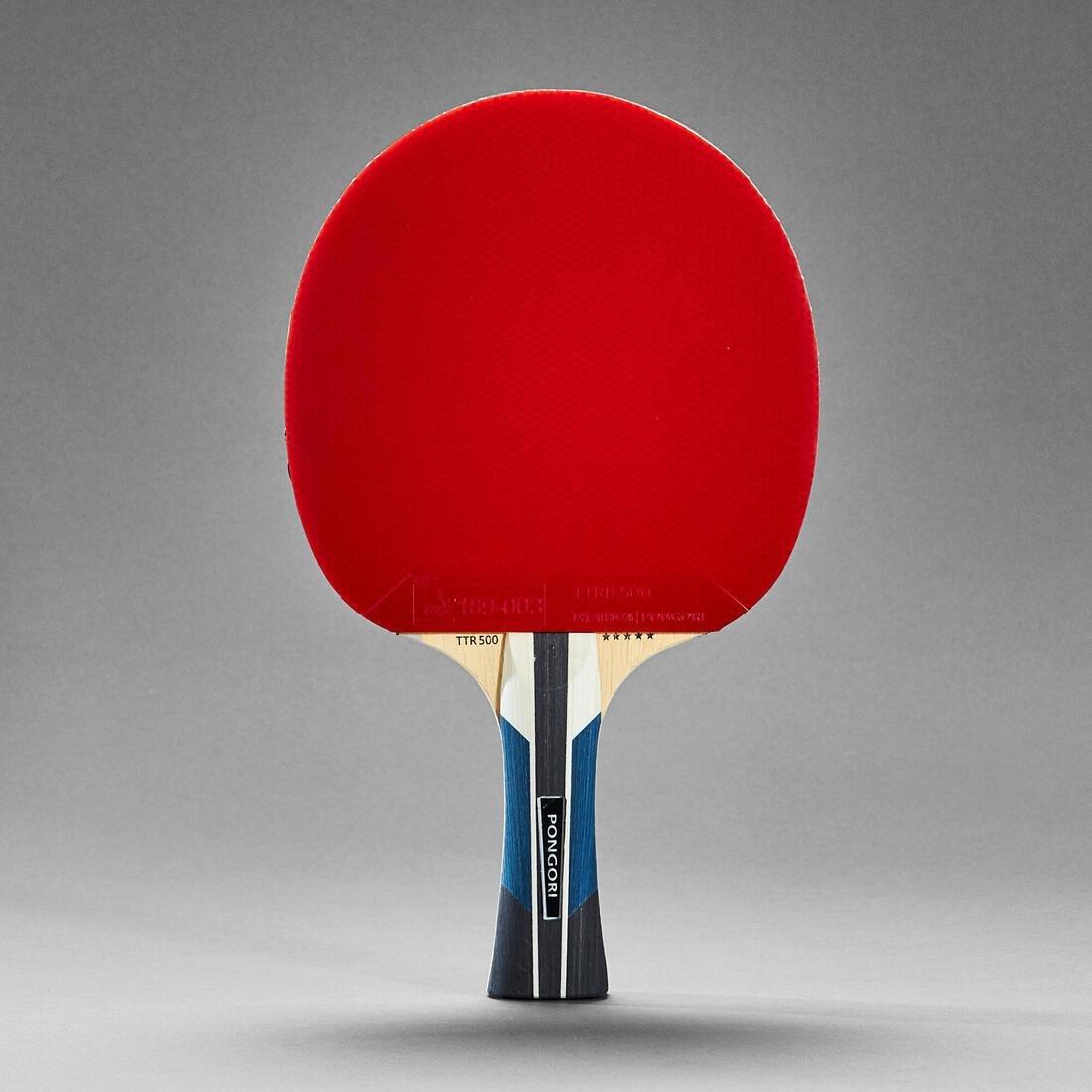 TTR 500 5* Allround Club Table Tennis Bat, Black, No Color, large image number 2