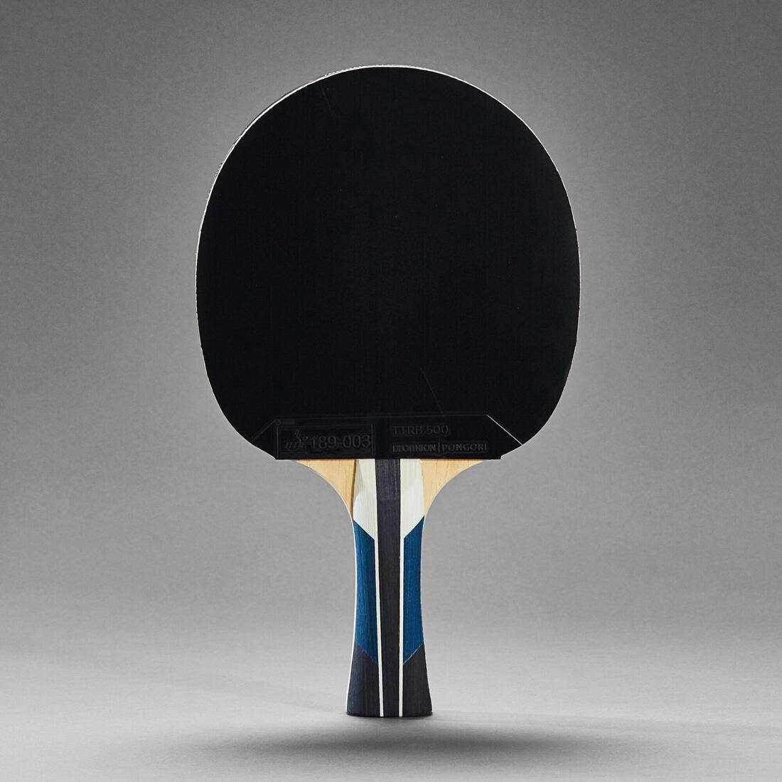 TTR 500 5* Allround Club Table Tennis Bat, Black, No Color, large image number 3