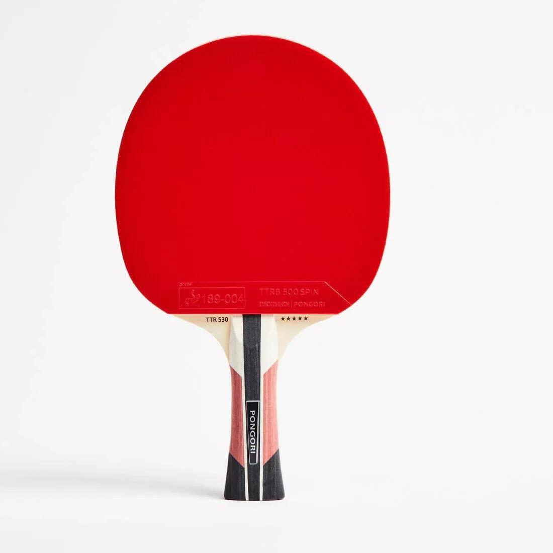 Club Table Tennis Bat TTR 530 5* Spin, No Color, medium