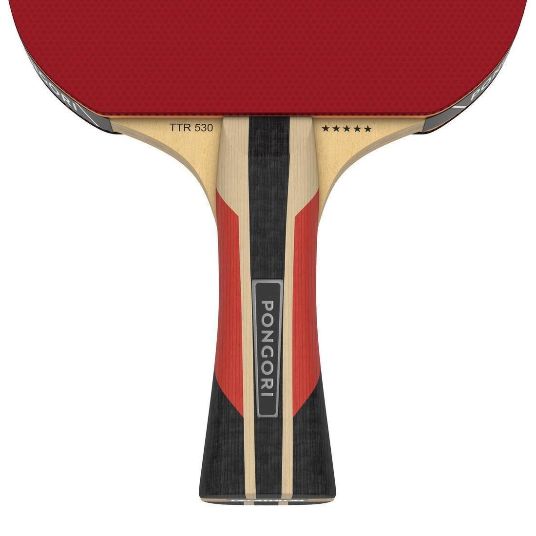 Club Table Tennis Bat - TTR 530 5* Spin, White, No Color, large image number 4