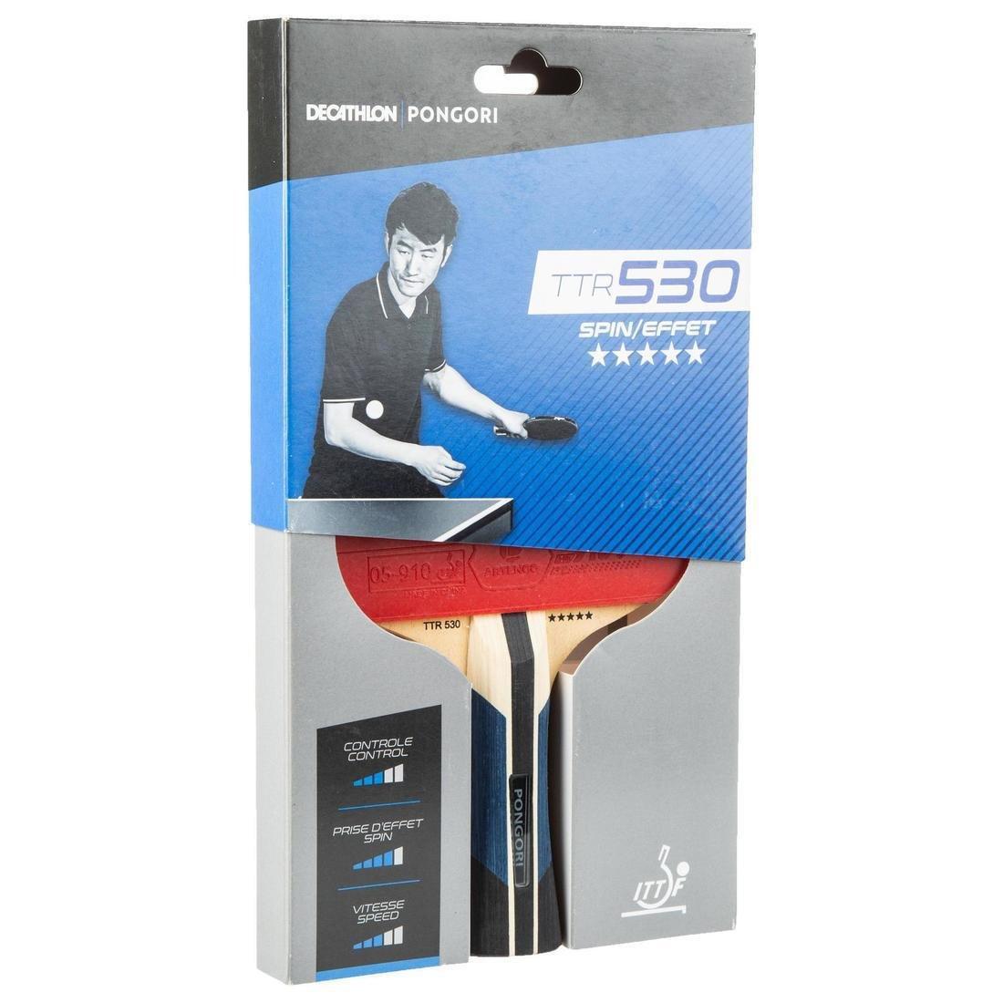 Club Table Tennis Bat TTR 530 5* Spin, No Color, large image number 6