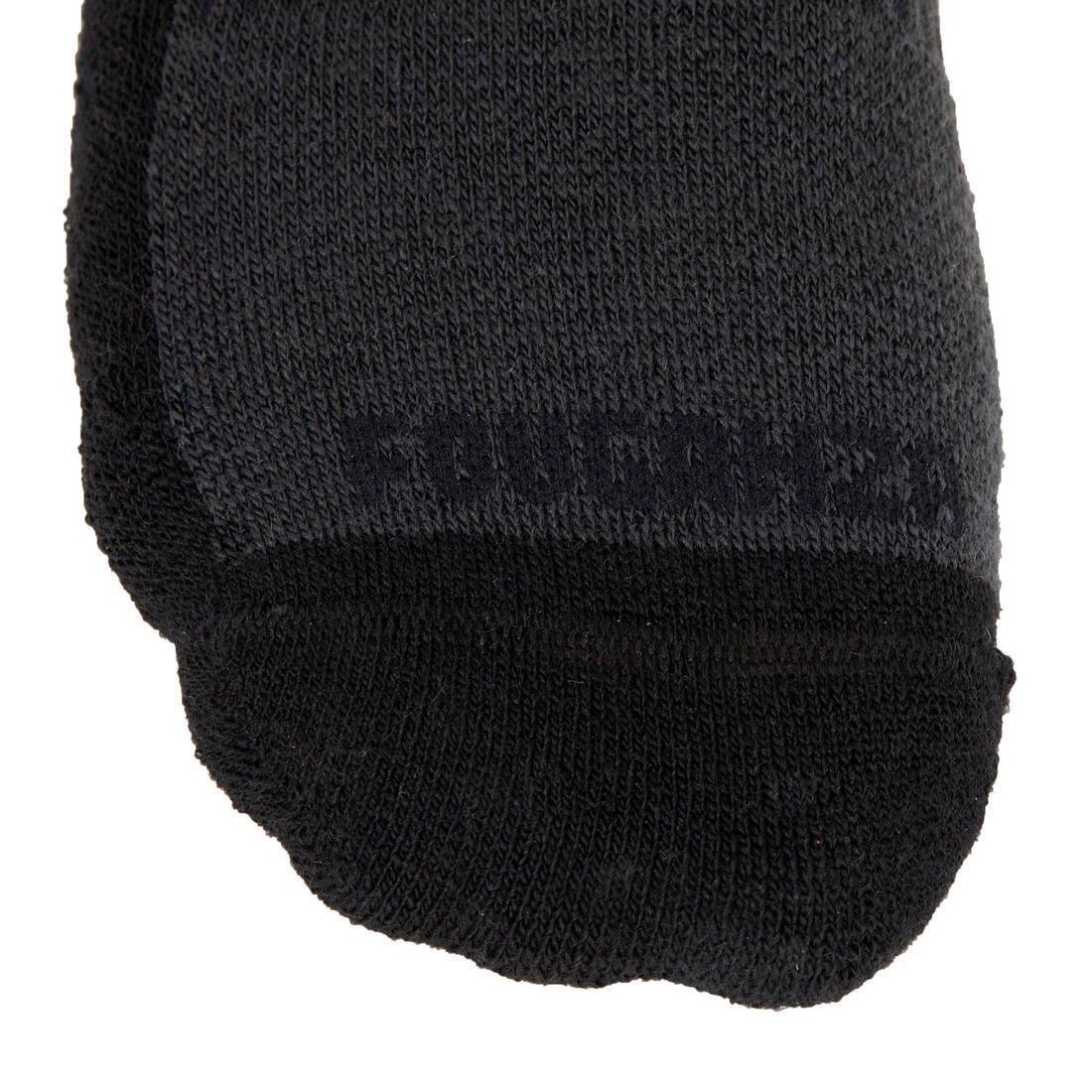 CARBON GREY Adult Horse Riding Socks 500 Warm, , large image number 5