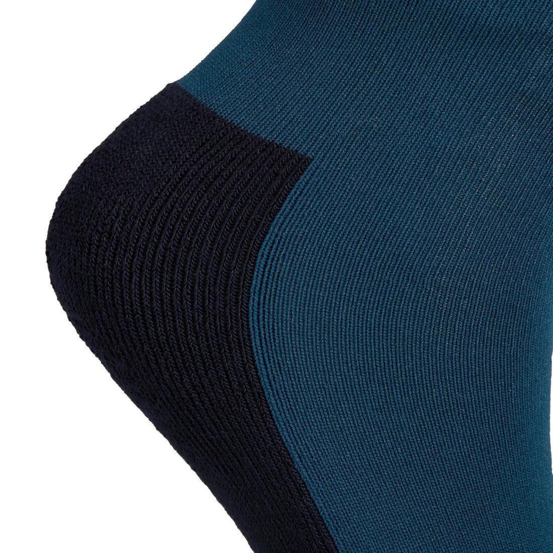 Unisex Kids Basic Horse Riding Socks X1 Pair, Navy, No Color, large image number 2