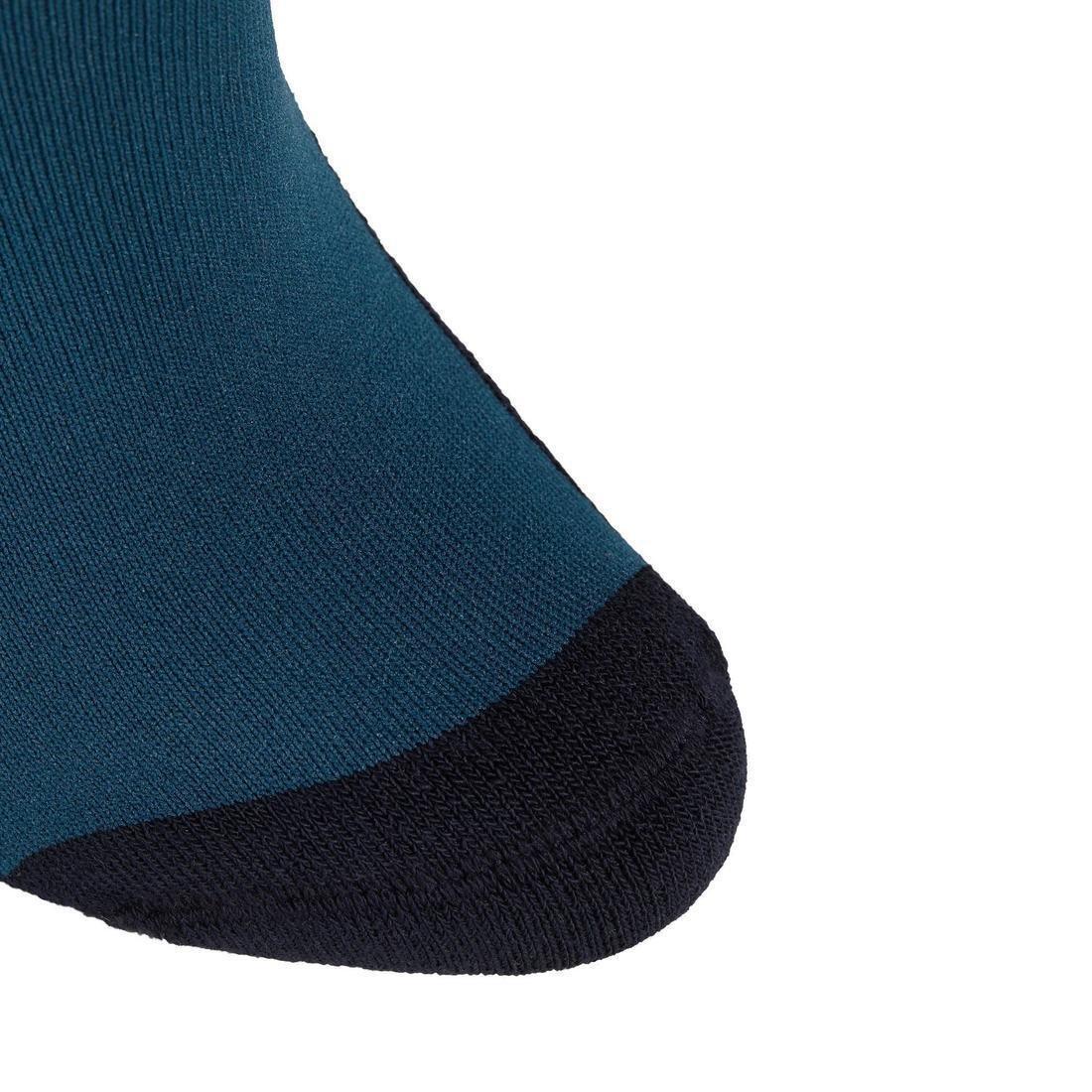 Unisex Kids Basic Horse Riding Socks X1 Pair, Navy, No Color, large image number 3