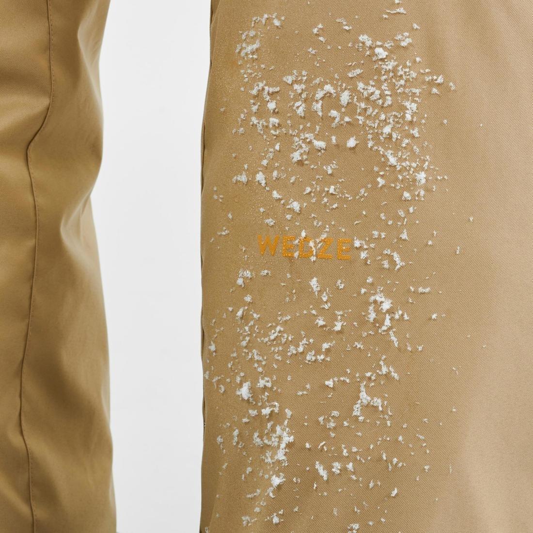 Women's Ski Trousers, Sand, 5401_000, large image number 6