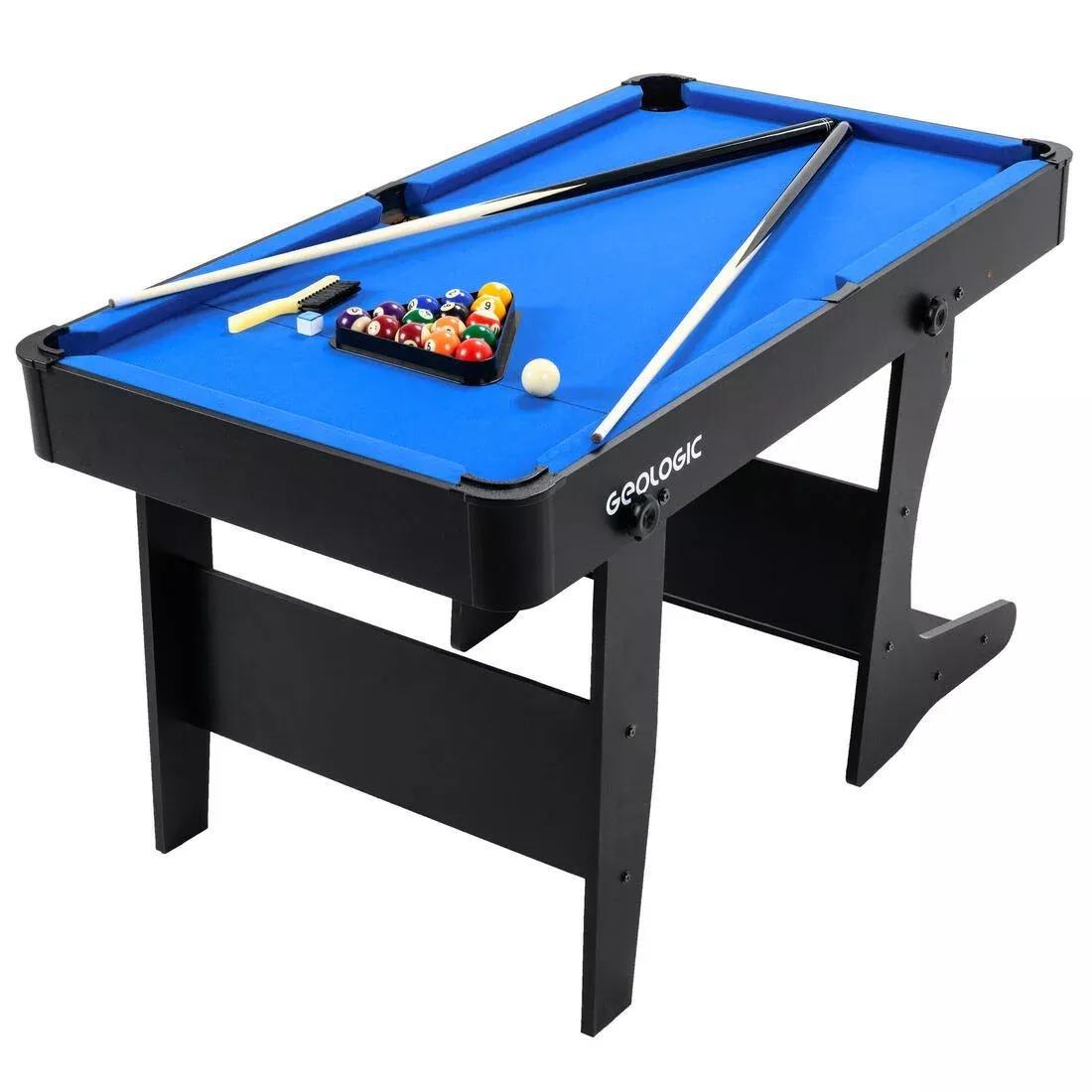 Foldable Billiards Table Bt 500 Us, Black, No Color, large image number 0