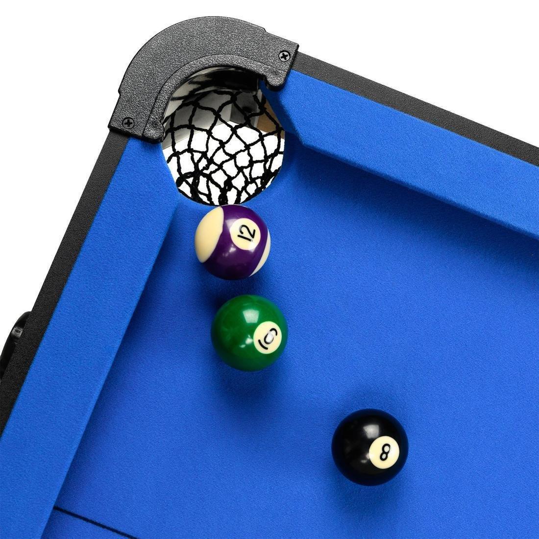 Foldable Billiards Table Bt 500 Us, Black, No Color, large image number 4