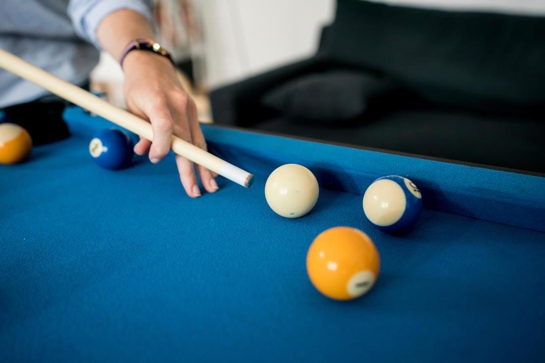 Foldable Billiards Table Bt 500 Us, Black, No Color, large image number 12