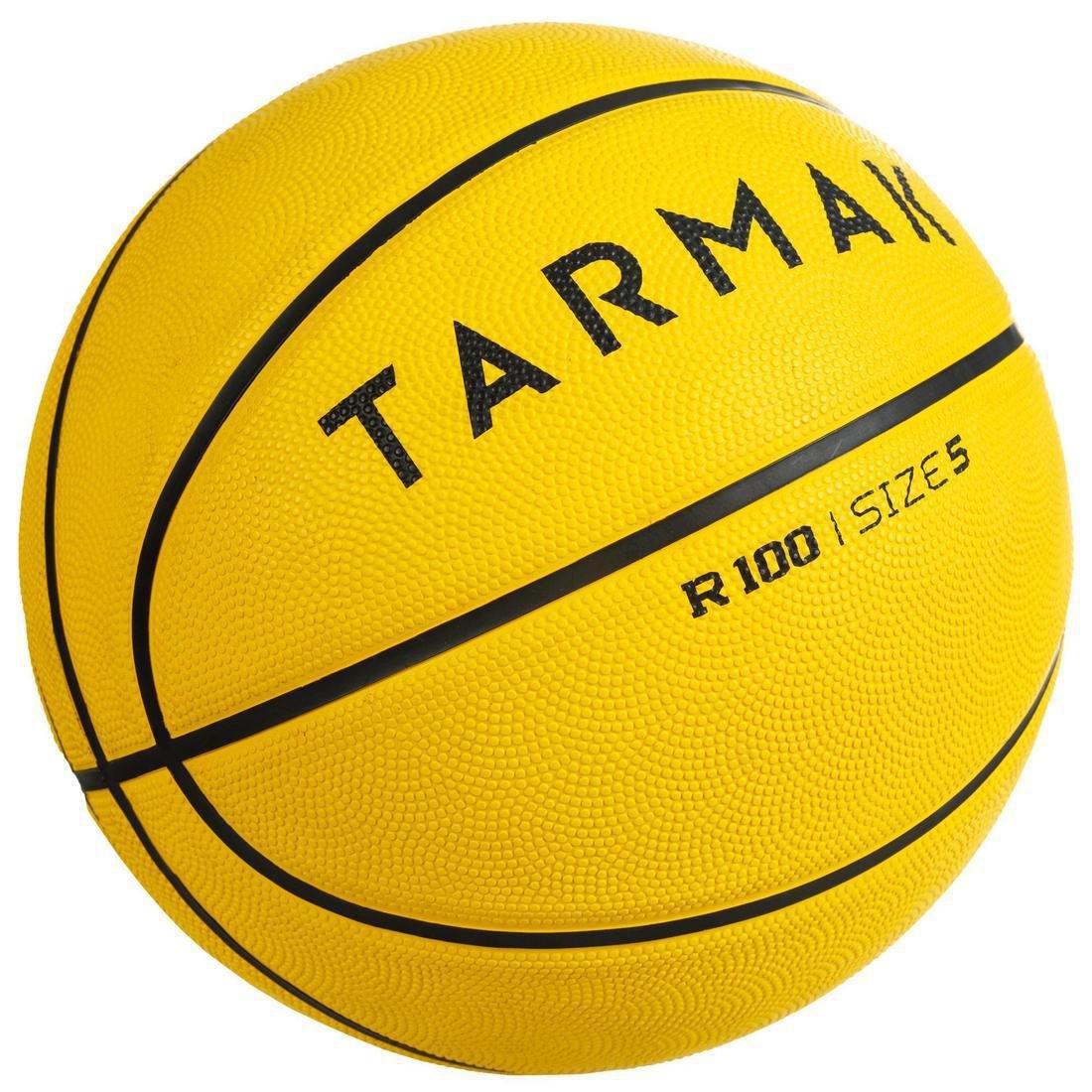 Beginners' Basketball R100, Yellow, No Color, medium