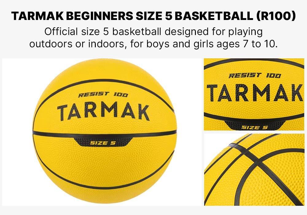 Beginners' Basketball R100, Yellow, No Color, large image number 9