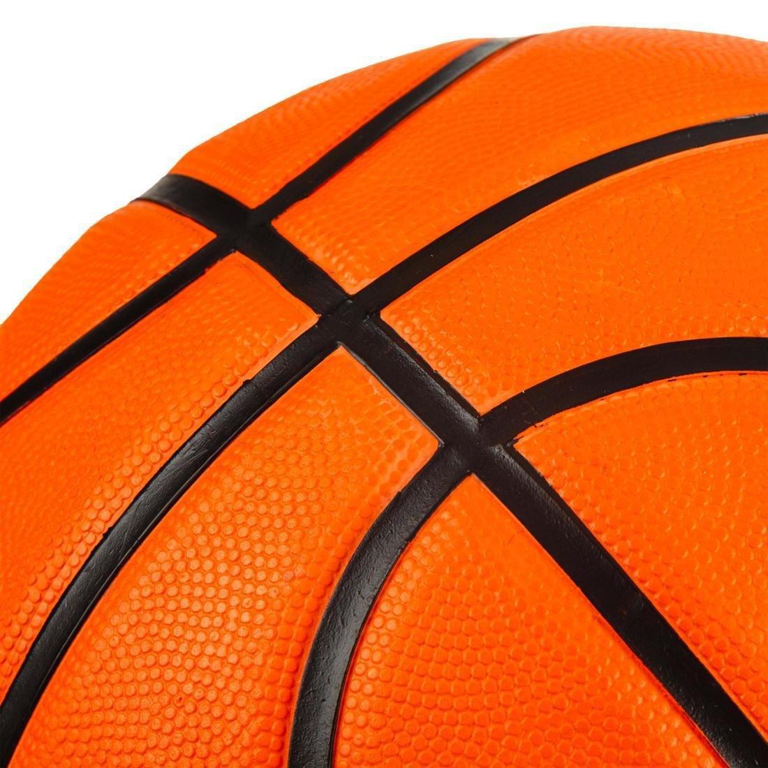 Kids'/Adult Basketball R100, Blood Orange, No Color, large image number 5