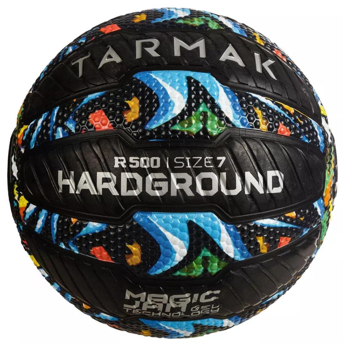 Adult Puncture-Proof Grippy Basketball R500, Graffiti, No Color, large image number 0