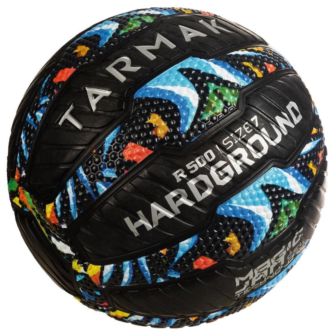 Adult Puncture-Proof Grippy Basketball R500, Graffiti, No Color, large image number 2
