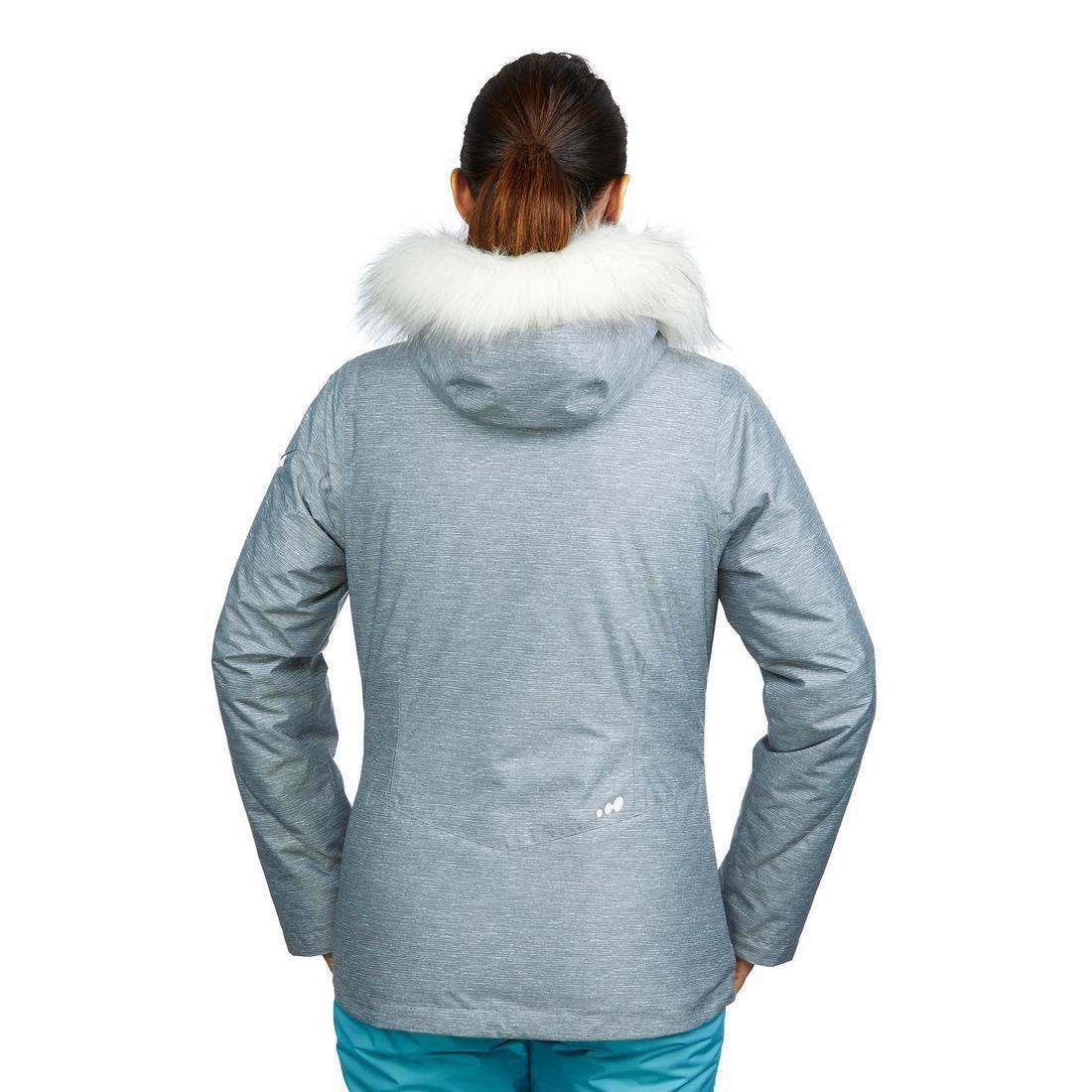 Women's Downhill Ski Jacket 180, Black, No Color, large image number 5
