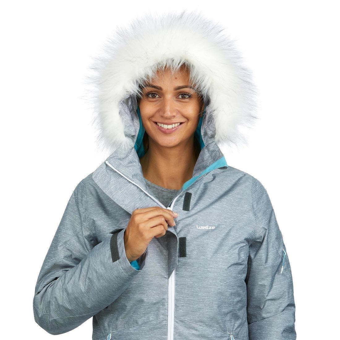Women's Downhill Ski Jacket 180, Black, No Color, large image number 7