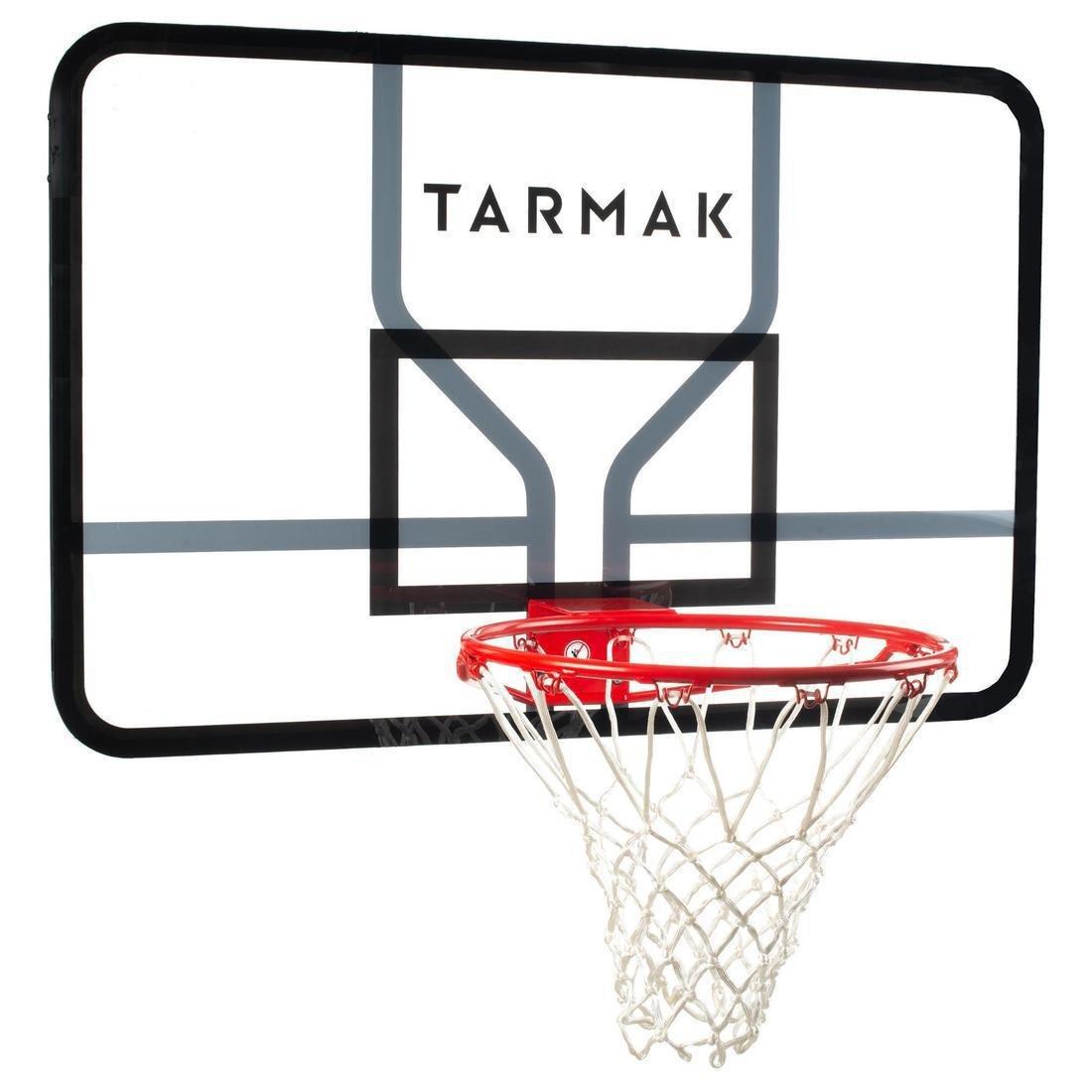 DEFAULT Basketball Backboard & Hoop By Tarmak - Wall Mountable & 12.5Kg, No Color, large image number 1