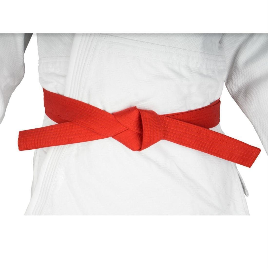 Martial Arts Pique Belt, Red, No Color, large image number 12