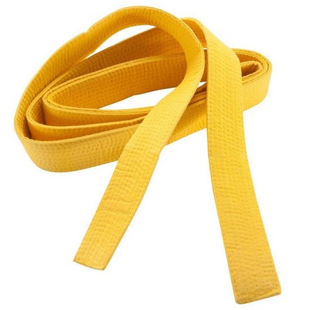 OUTSHOCK - Piqu?�?� Belt 2.5 m, Sunshine yellow