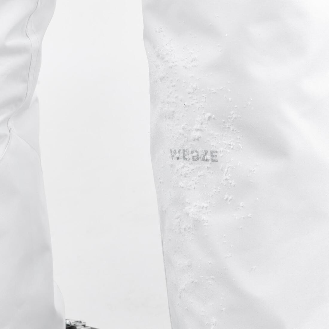 Women Ski Trousers, White, , large image number 1