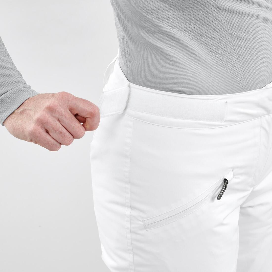 Women Ski Trousers, White, , large image number 2