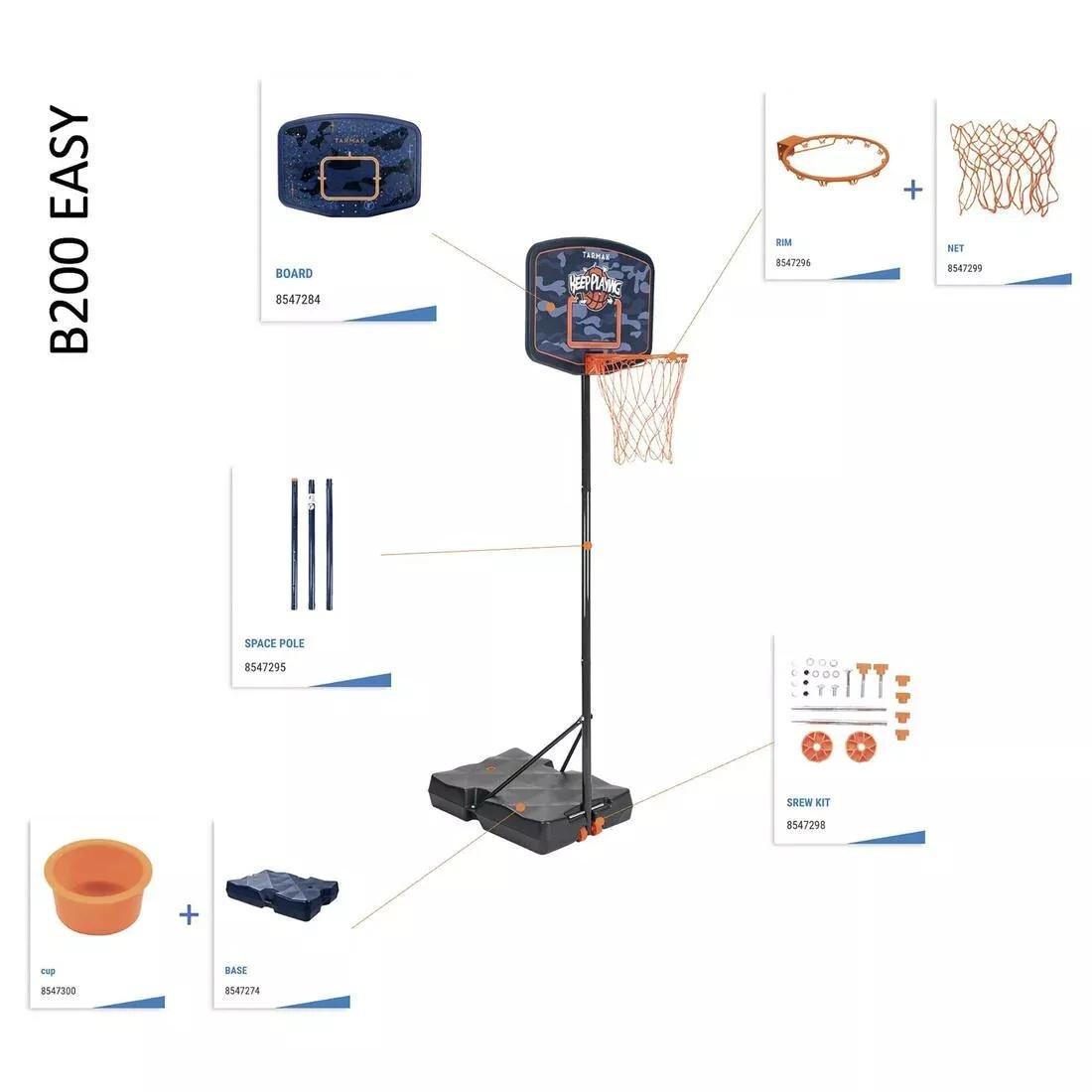 Basketball Hoop B200 Easy, No Color, large image number 1
