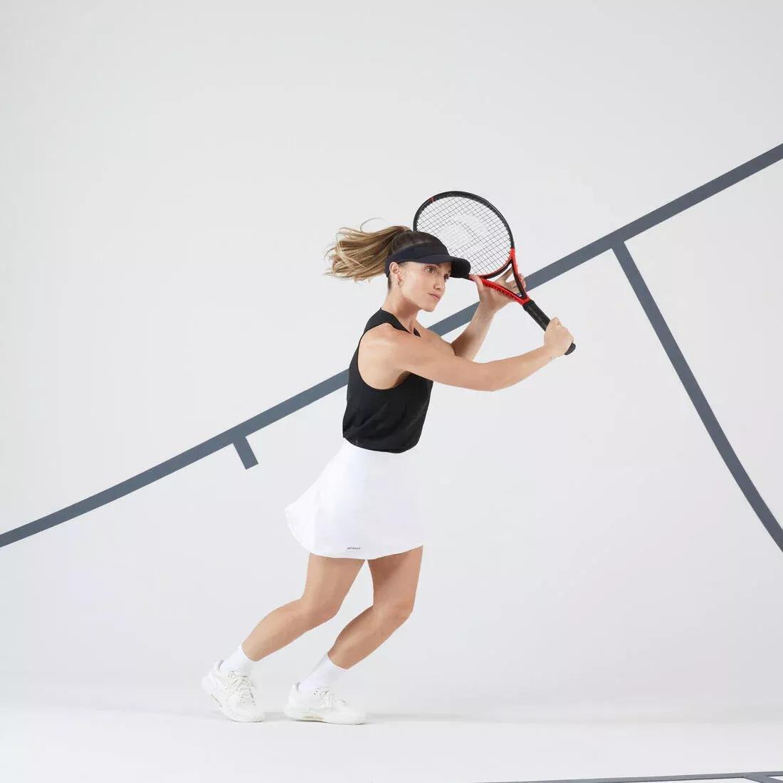 WoMens Tennis Skirt Sk Dry100 , White, , large image number 1