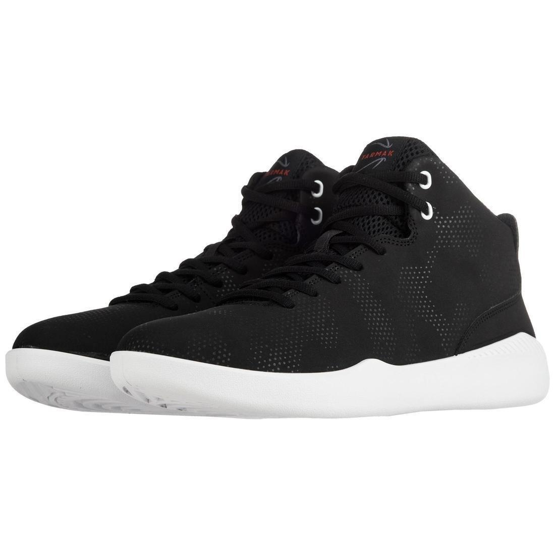 Mens/Womens Beginner High-RiseBasketball Shoes Protect100 , Black, , large image number 4
