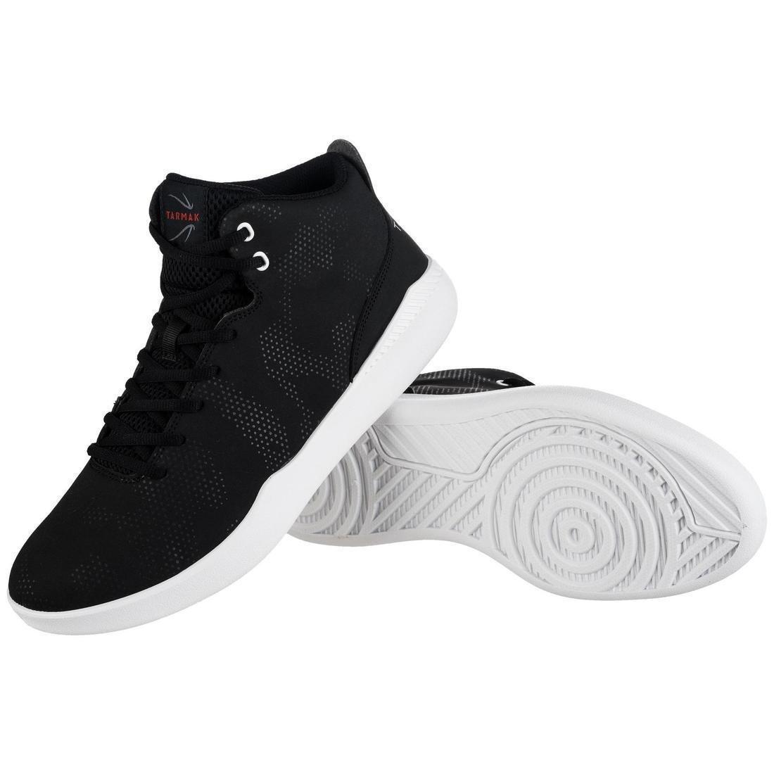 Mens/Womens Beginner High-RiseBasketball Shoes Protect100 , Black, , large image number 6