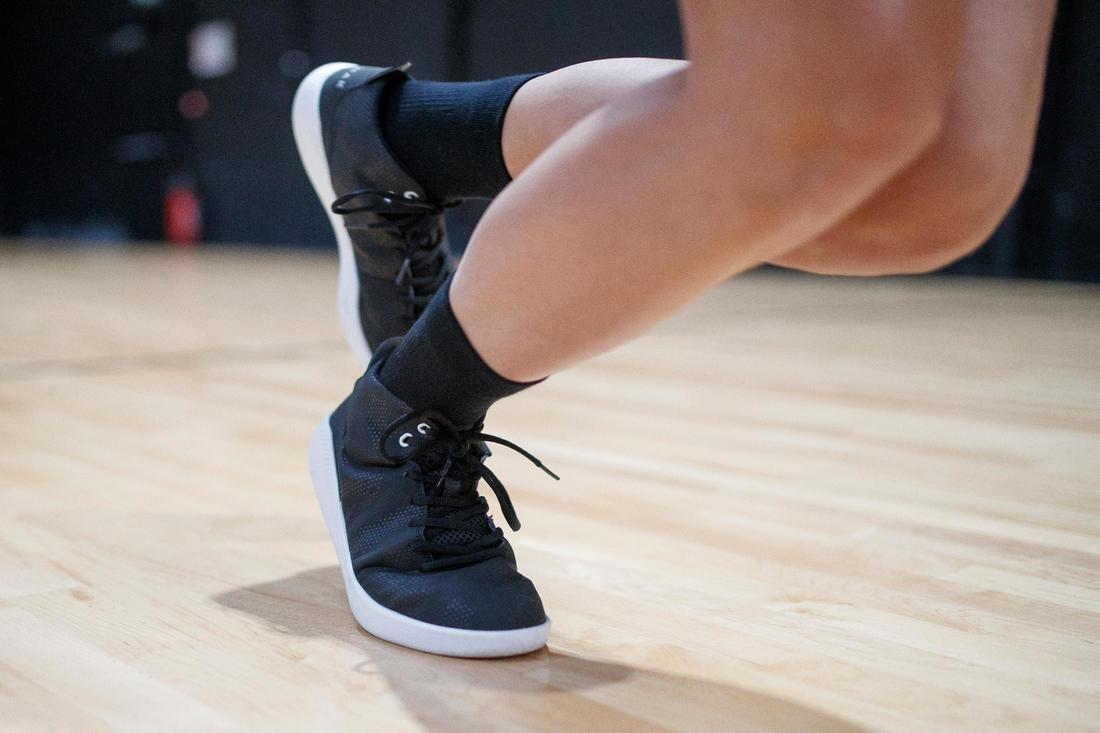 Mens/Womens Beginner High-RiseBasketball Shoes Protect100 , Black, , large image number 8