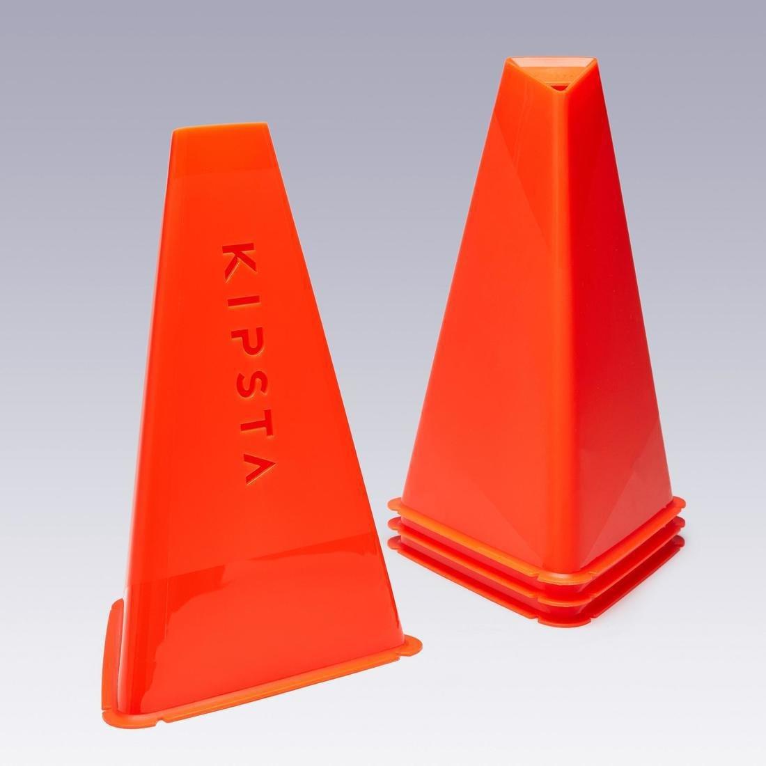 KIPSTA - Training Cones 4-Pack Essential, Orange