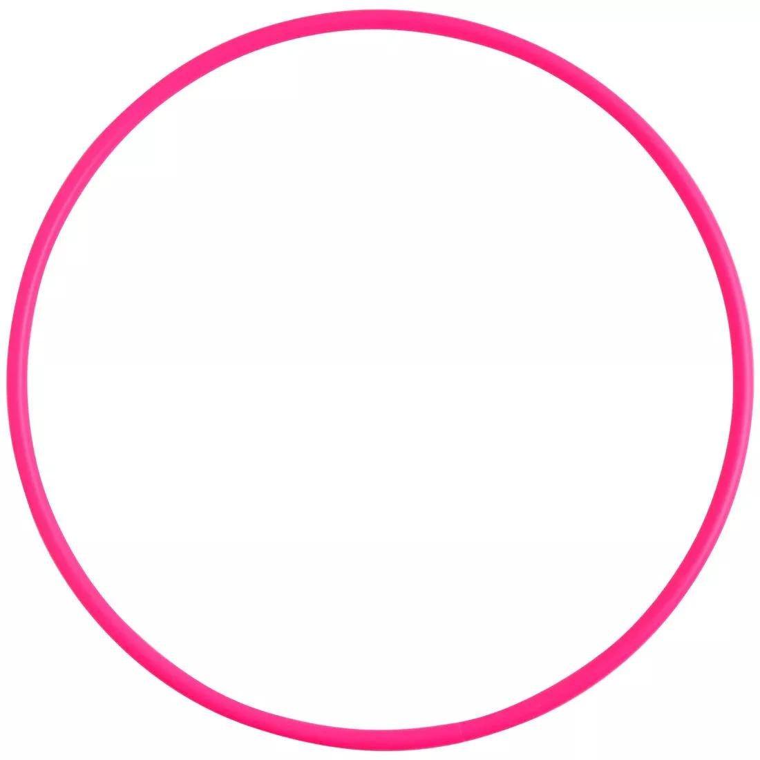 Rhythmic Gymnastics Hoop, Fluo Pink, No Color, large image number 0
